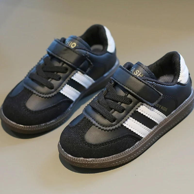 Детская обувь для девочек, весенне-осенние легкие школьные кроссовки для бега для мальчиков, модные детские повседневные теннисные туфли, мягкие нескользящие