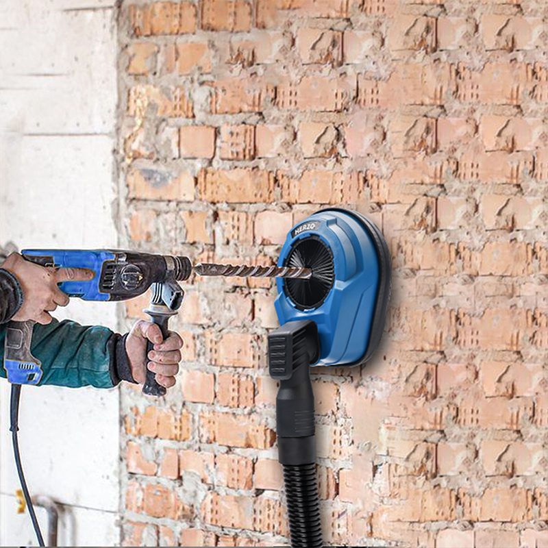 HERZO 70MM ค้อน เจาะ เครื่องดูดฝุ่น เครื่องมือไร้ฝุ่นสําหรับอุปกรณ์เจาะเจาะ