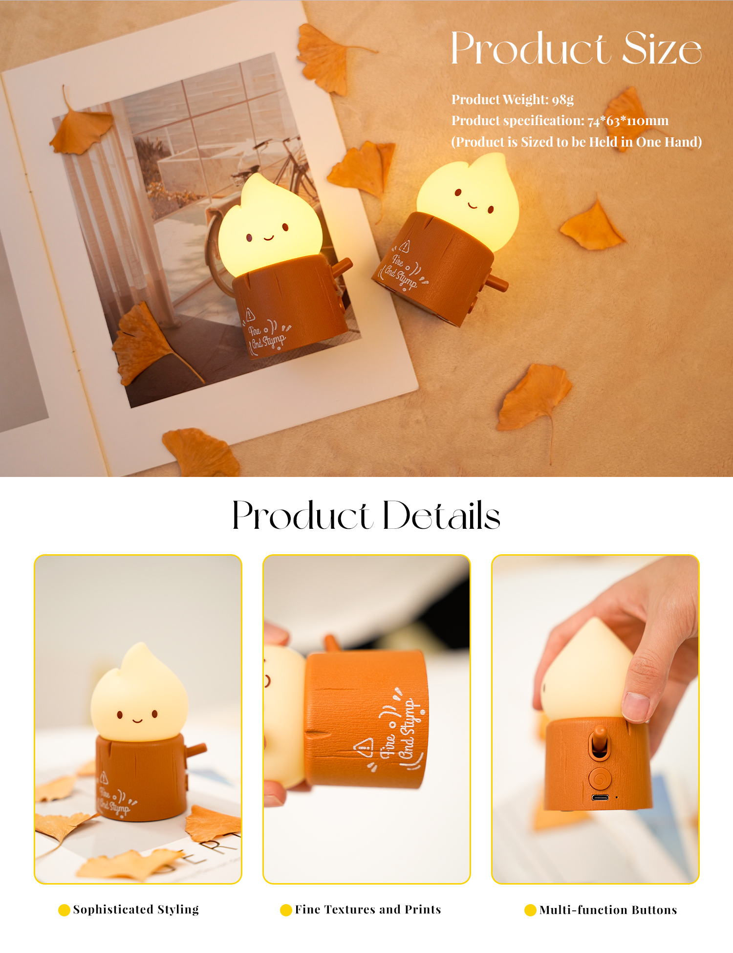 Velas sin llama, luz nocturna, bonitas luces nocturnas para dormir, regulable, 2 modos de iluminación, lámpara de noche para dormitorio de niños