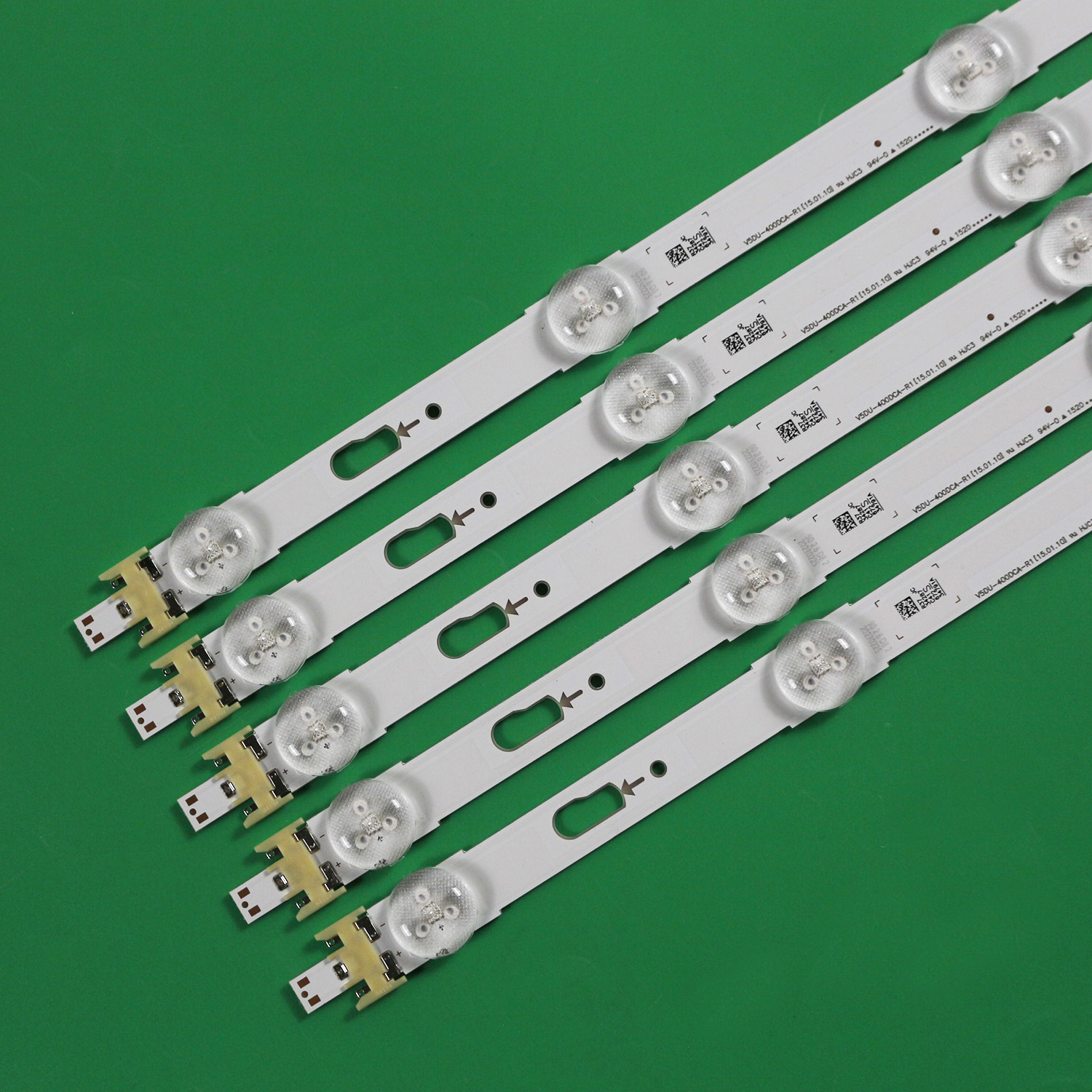 Tira Retroiluminação LED (10) Para Samsung UE40JU6000U UN40JU6500G UE40MU6120K UE40JU6072 UN40KU6300G UE40MU6000 UE40JU7000U UE40KU6020