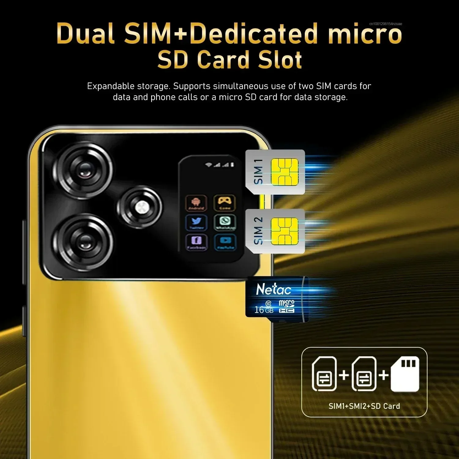 Nuovo X9 pro Smartphone sbloccato 16GB plus 1TB Dual SIM 4G 5G WiFi Cellulare globale Android Telefono Pooc NFC originale
