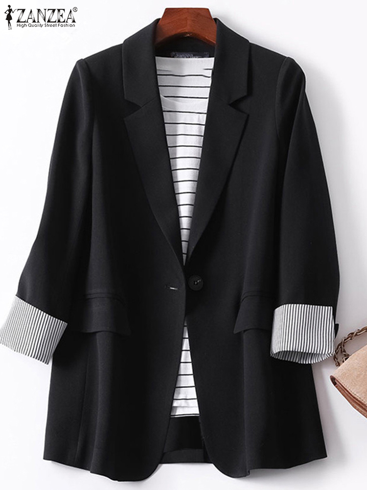 女性のためのエレガントな秋のブレザー,長袖の服,十分な,オーバーサイズ,ファッショナブル,2023