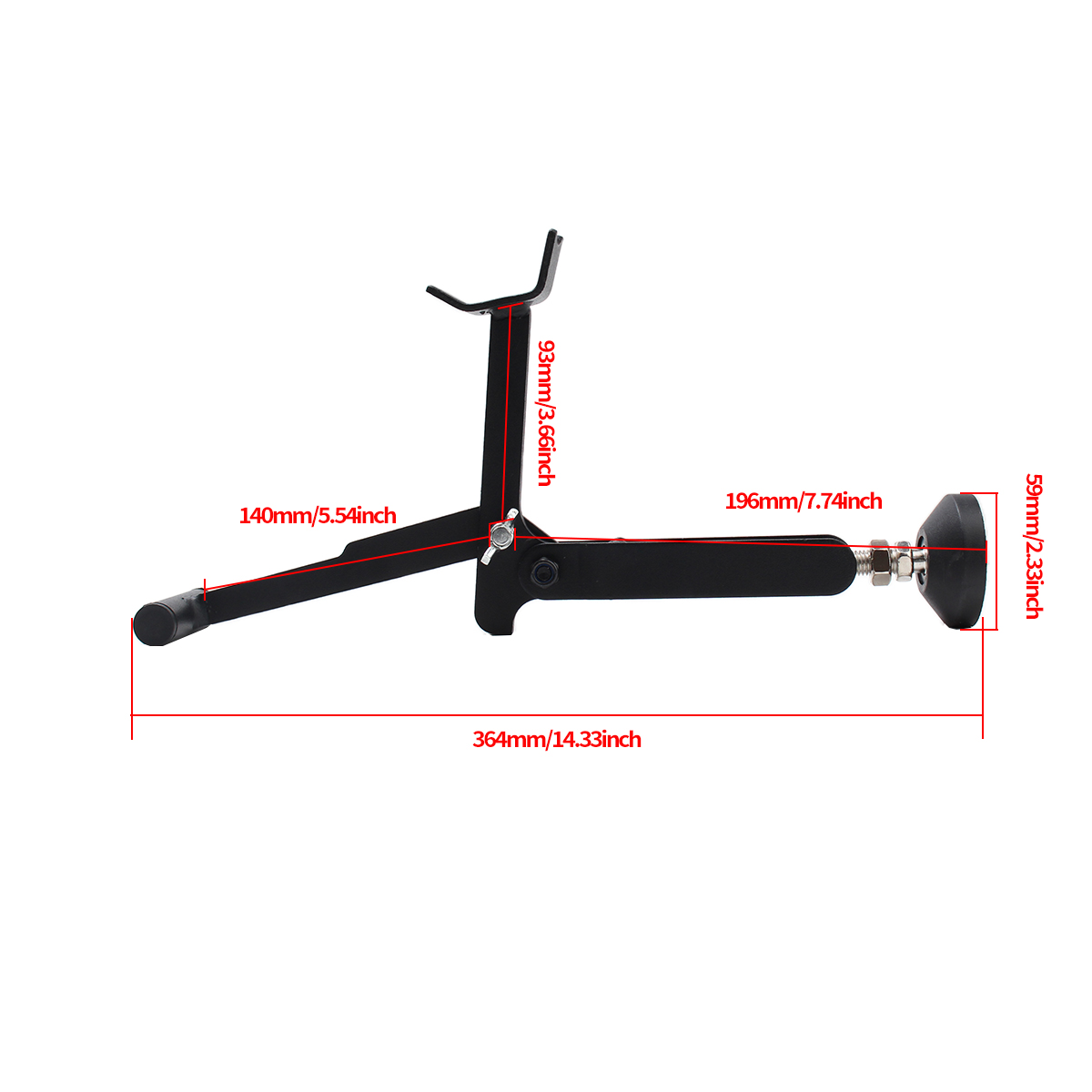 Frame voor motorfiets Universele motorfiets opvouwbare hefsteunframe Opvouwbare zware liftstandaard Stabiele kraan