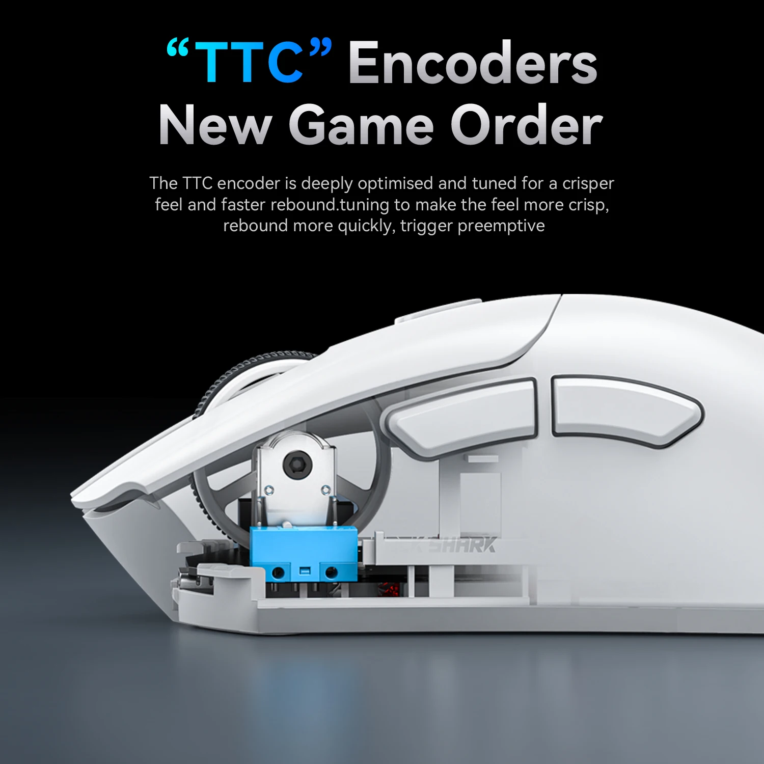 R1 Attack Shark Kabellose Maus, Bluetooth-Gaming-Maus, PAW3311-Sensor, 1000 Hz Rücklaufrate, Tri-Mode, ergonomisch, wiederaufladbar