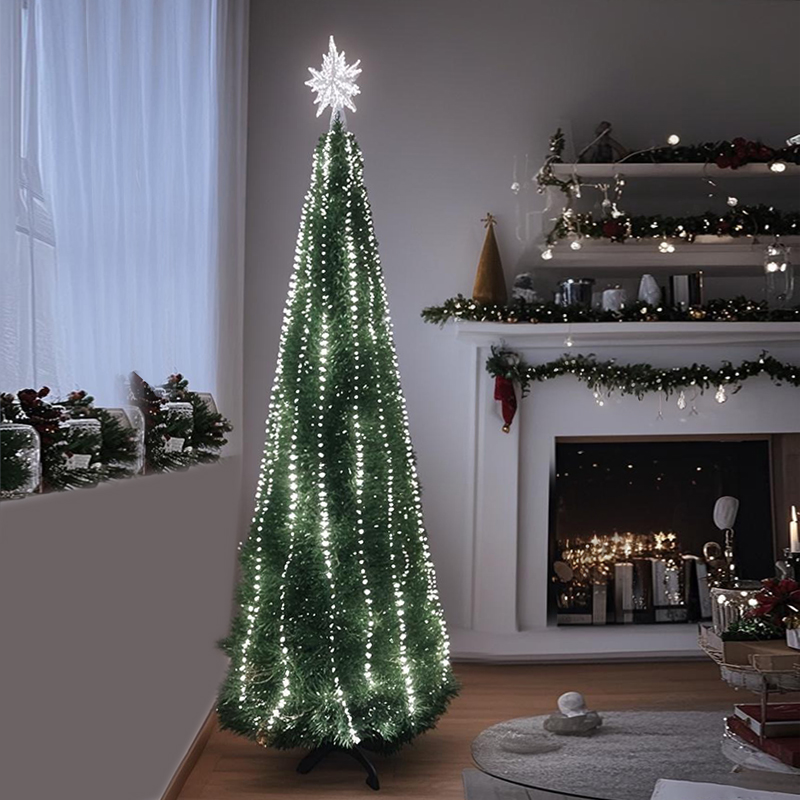Cadena de luz de píxel LED negra de 3 pines DC5V/12V WS2811 RGB cadena de luz programable atmósfera de vacaciones cadena de luz de Navidad
