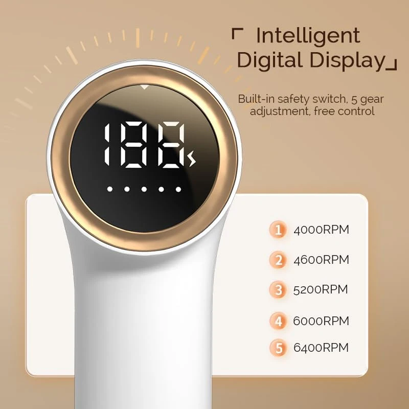 XIAOMI Lint Remover For Clothing Portable Electric Fuzz Pellet Remover LED Display Rechargeable for Clothes Shaver Fluff Remover
