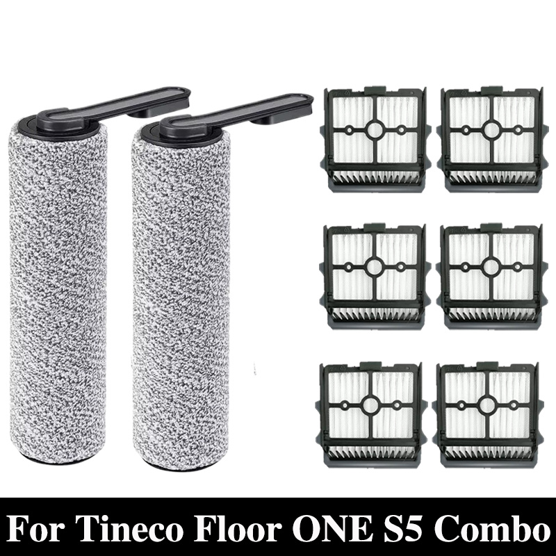 Для Tineco Floor ONE S5 Combo беспроводной пылесос для влажной и сухой уборки, аксессуары, щетка, валик и запасные части для фильтра HEPA