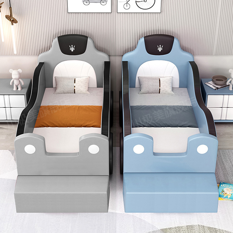 Cama moderna y única para niños, mueble De Dormitorio De lujo, bonito, desván, Villa De bebé