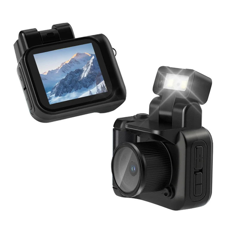 Y4000 Mini telecamera portachiavi con schermo HD 1080P Videocamera portatile retrò per bambini Videoregistratore DV tascabile ultra compatto con lampada flash