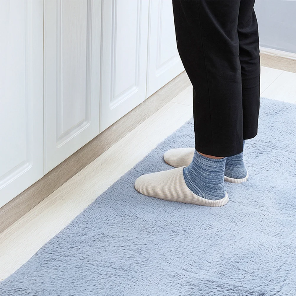 8Pcs Non-Slip Carpet Stickers Anti Skid Adhesive Patch for Hardwood Tile Floor Area Rug Fixation Anti-Slip Patch