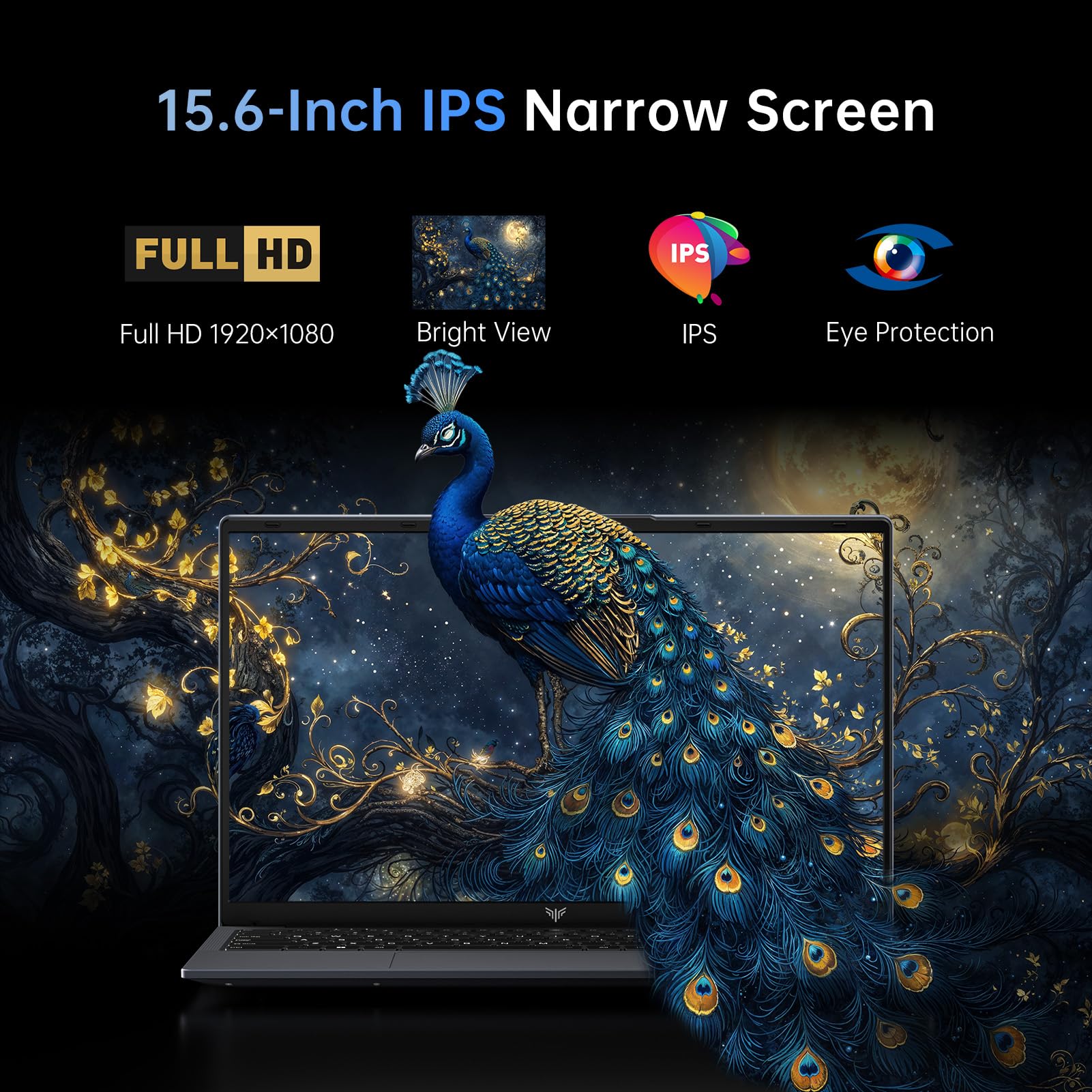 ACEMAGIC LX15 15.6 "Ultra Slim Laptop 16GB RAM GB SSD Intel N97 Notebook Gamer 1920 * Office Study Computer PC Windows 11 Pro