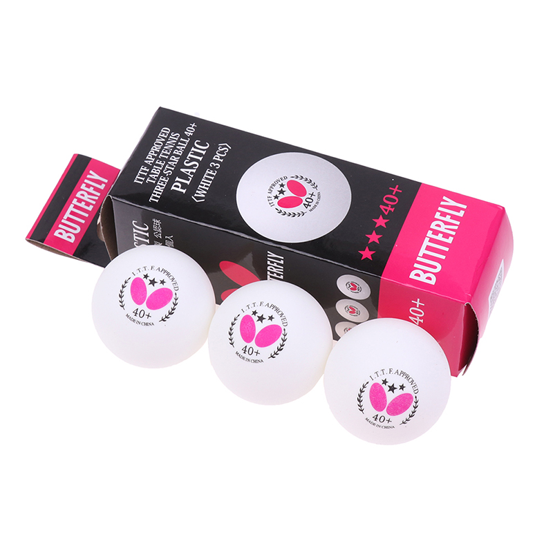 プロの卓球ボール,40トレーニングボール,卓球用,屋内ゲーム,1箱あたり3個