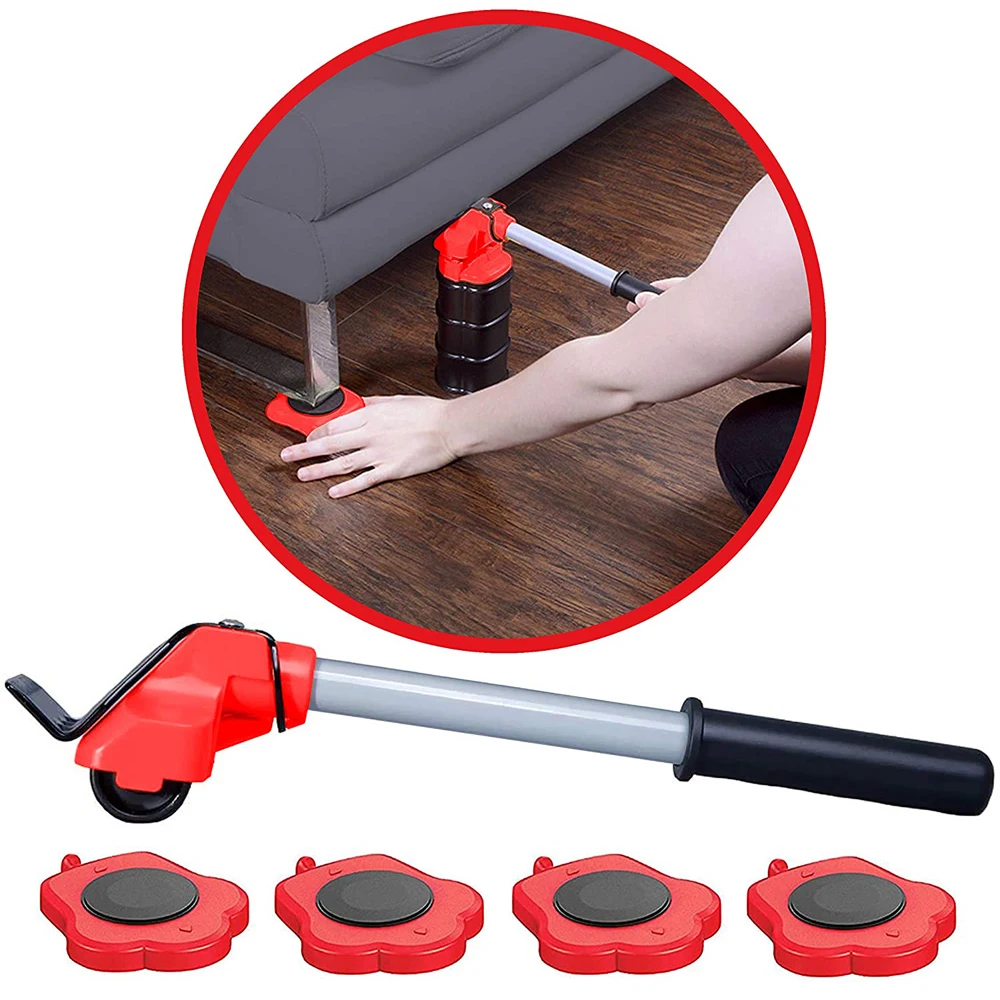 Nhiệm Vụ Nặng Nề Đồ Nội Thất Mover Bộ Đồ Nội Thất Mover Công Cụ Giao Thông Vận Tải Nâng Lên Nặng Chất Liệu Di Chuyển Con Lăn Bánh Xe Thanh Dụng Cụ Cầm Tay