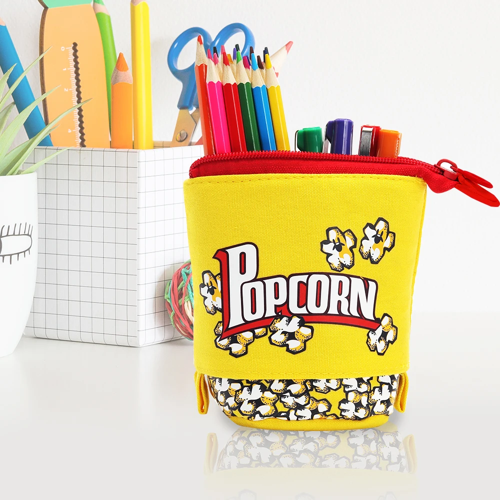 Astuccio in piedi, portapenne telescopico, astuccio Kawaii Stand Up, splendido astuccio portatile per la scuola