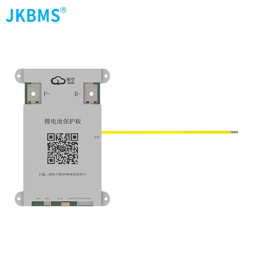 Batería JK BMS B1A8S10P bms HEAT CANBUS 4S 5S 6S 7S 8S 12V 24V con equilibrio activo 1A bms lifepo4 Li-ion LTO