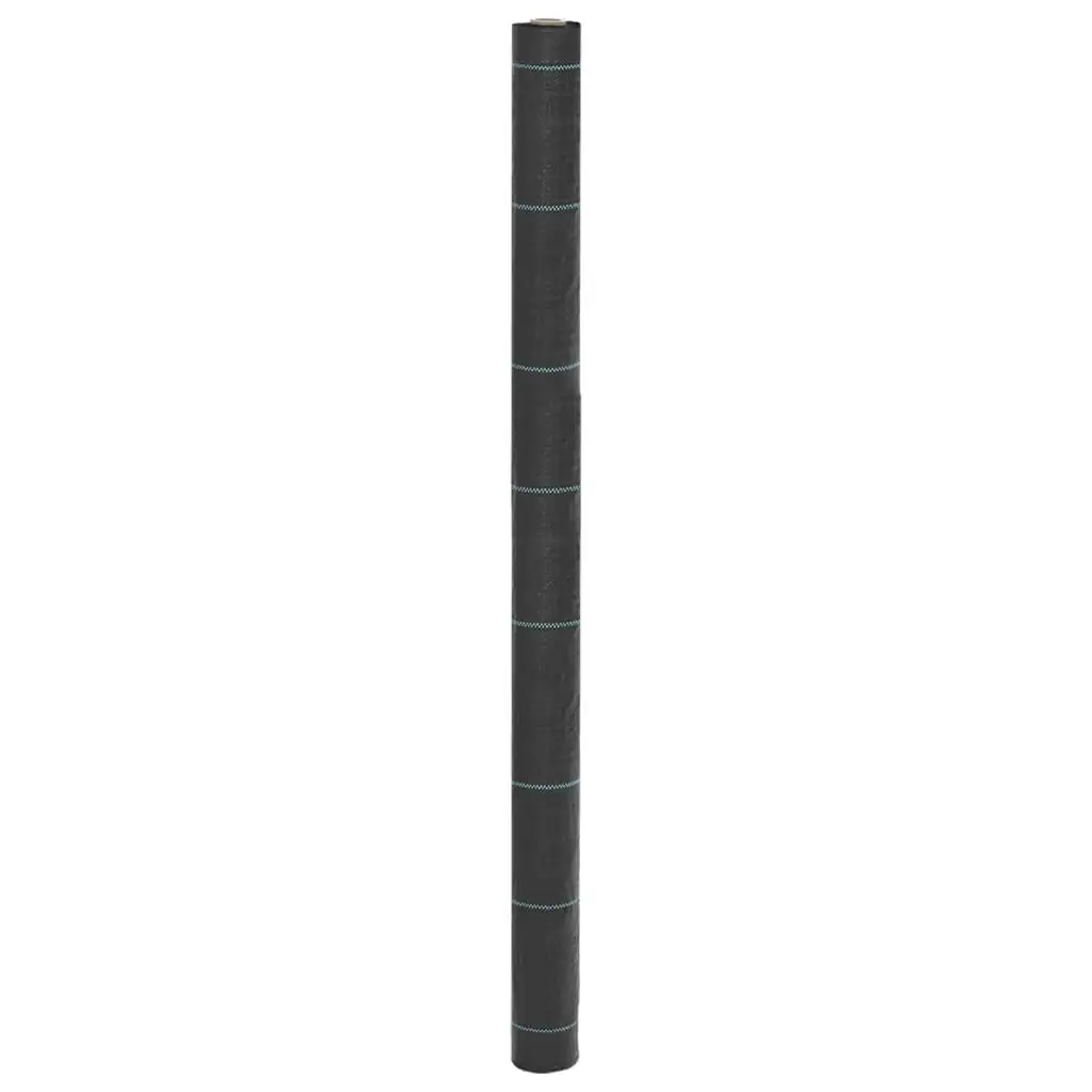 Tessuto nero per il controllo delle erbacce 1,5x5 m PP Durevole Paesaggio Copertura a terra Tappetino per mulch da giardino Barriera per erbacce resistente
