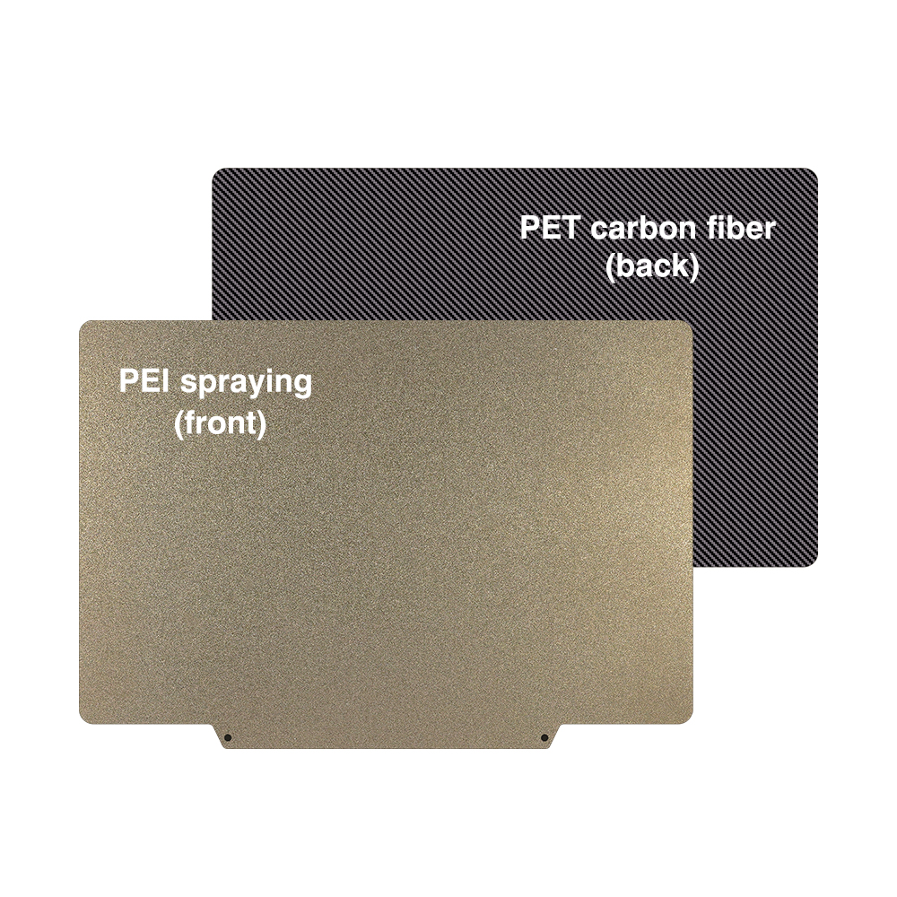 Flyingbear ゴースト 6/5 ホットベッド 230 × 257 両面 PEI + PEO Bulid プレート磁気ベース PET コーティングされたスプリング鋼シート 3D プリンタ
