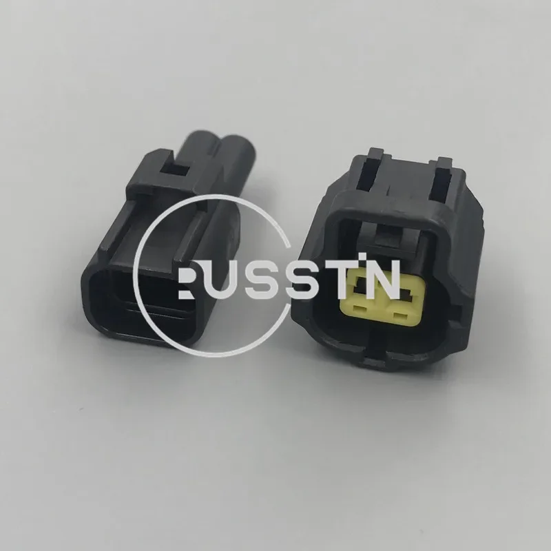 1 Set 2 Pin Steker Terminal Kabel Mobil Soket Harness Kawat Konektor Mobil Rakitan AC 184000-1 184151-1 184152-1 184154-1