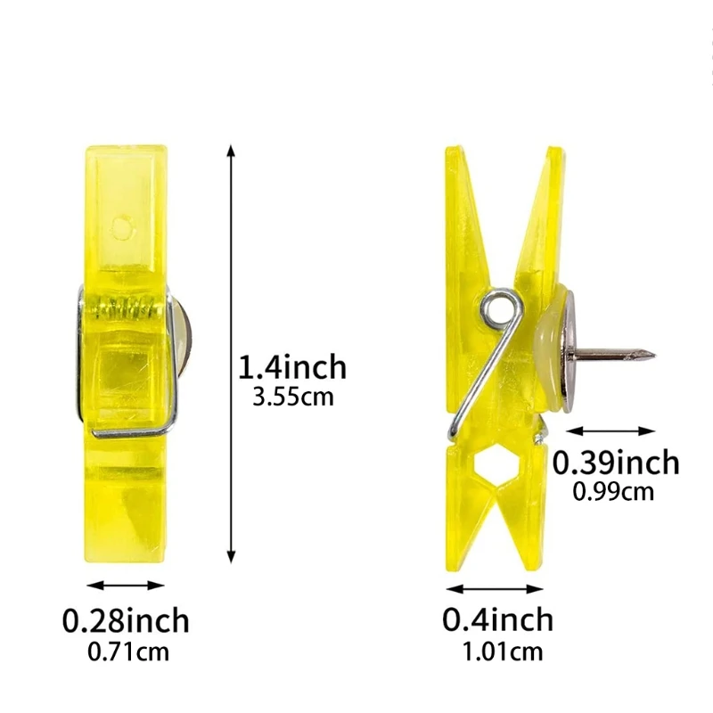 20 Chiếc Đa Năng Kẹp Hình Ngón Tay Cái Tacks Cho Nút Chai Ban Nhựa Trong Suốt Đẩy Chân Nhà Trang Trí Tường Đảng Cung Cấp