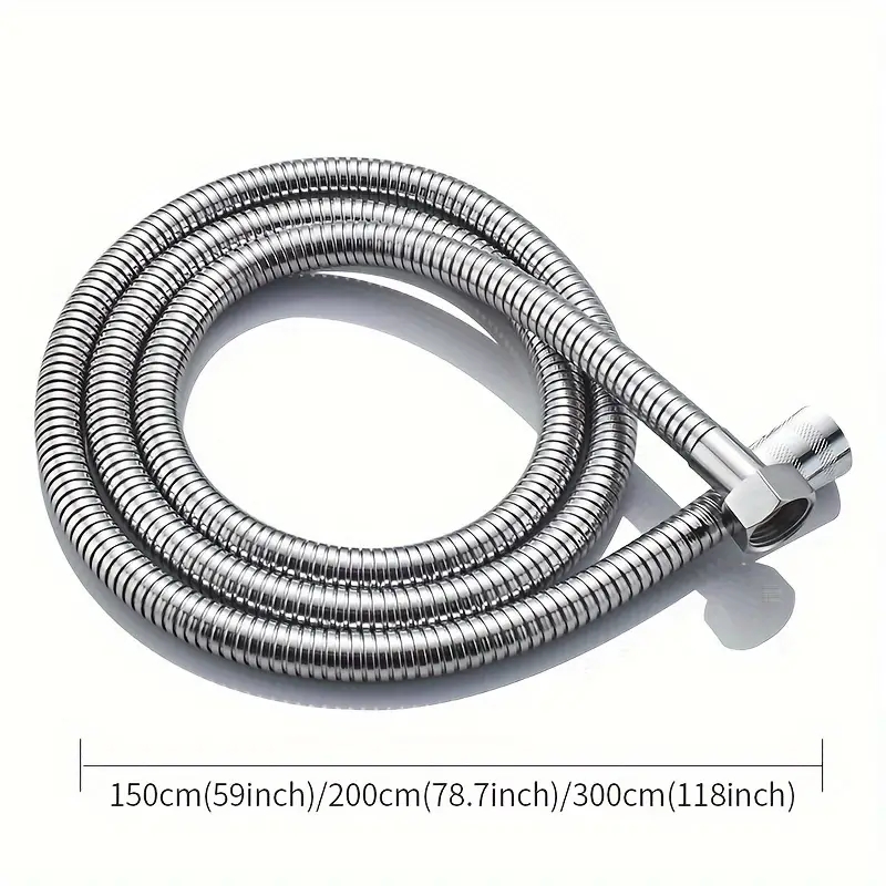 Bath Shower Hose Stainless Steel Flexible Pipe Shower Head Pipe Plumbing for Bathroom Accessories