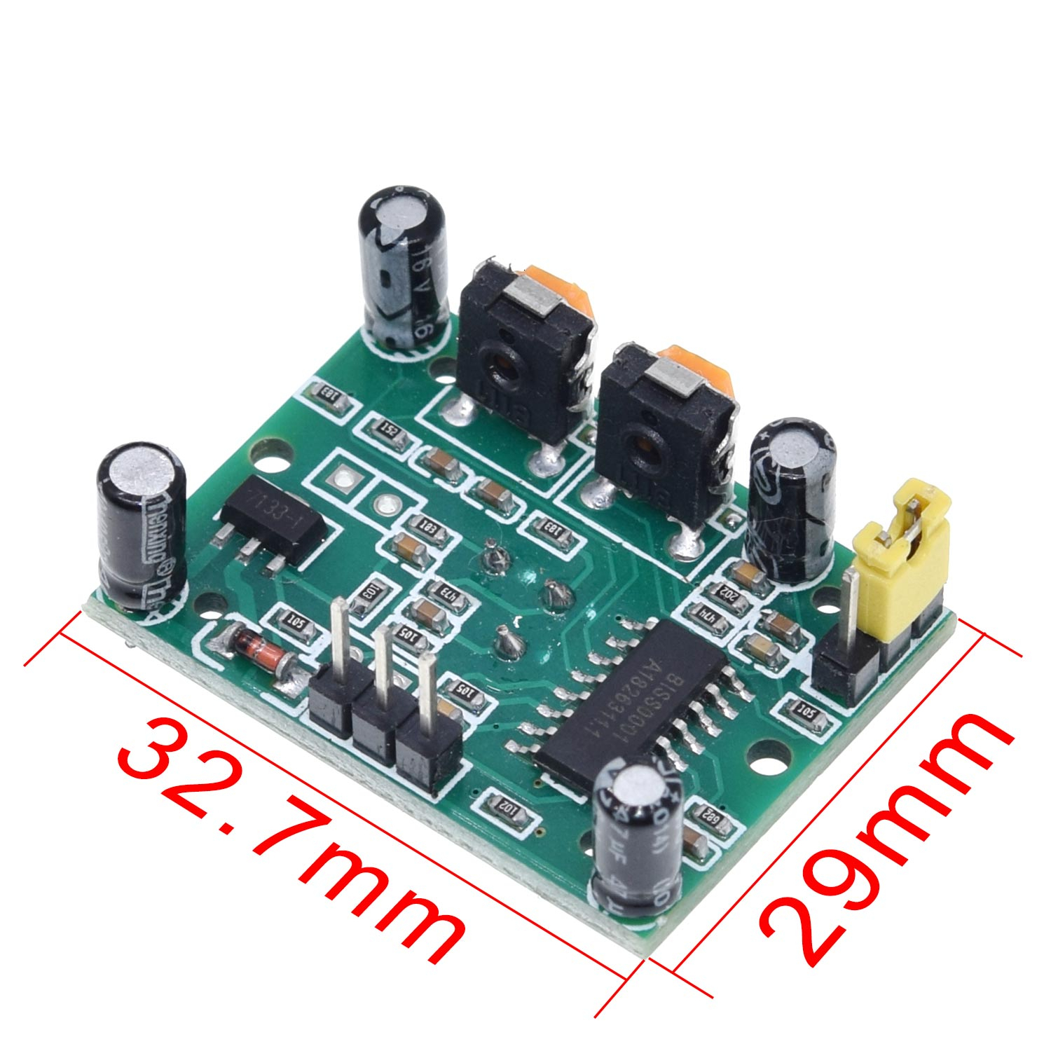 1/5PCS High Quality HC-SR501 HCSR501 Adjust Infrared PIR Motion Sensor Detector Module For Arduino + Case