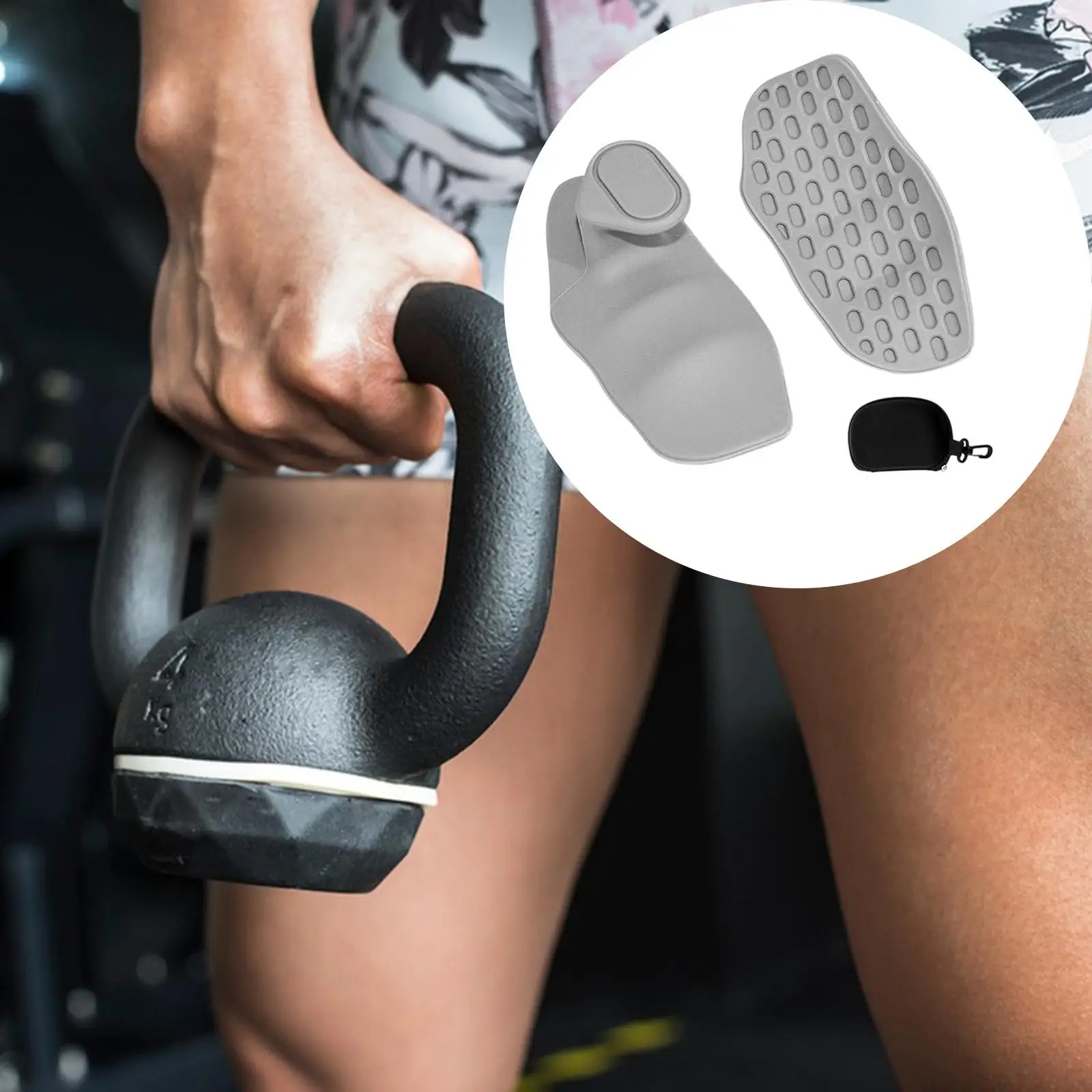 Luvas de treinamento antiderrapantes portáteis e fáceis de usar, usadas para proteção de levantamento de peso, treinamento esportivo, exercícios, presente