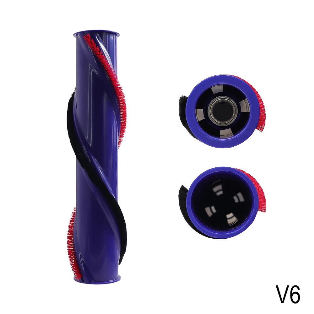 แปรงม้วนสำหรับเครื่องดูดฝุ่นไร้สาย Dyson V6 V8 V10 V11 แปรงม้วนสำรอง หัวแปรงไฟฟ้า ชิ้นส่วนลูกกลิ้งแปรง