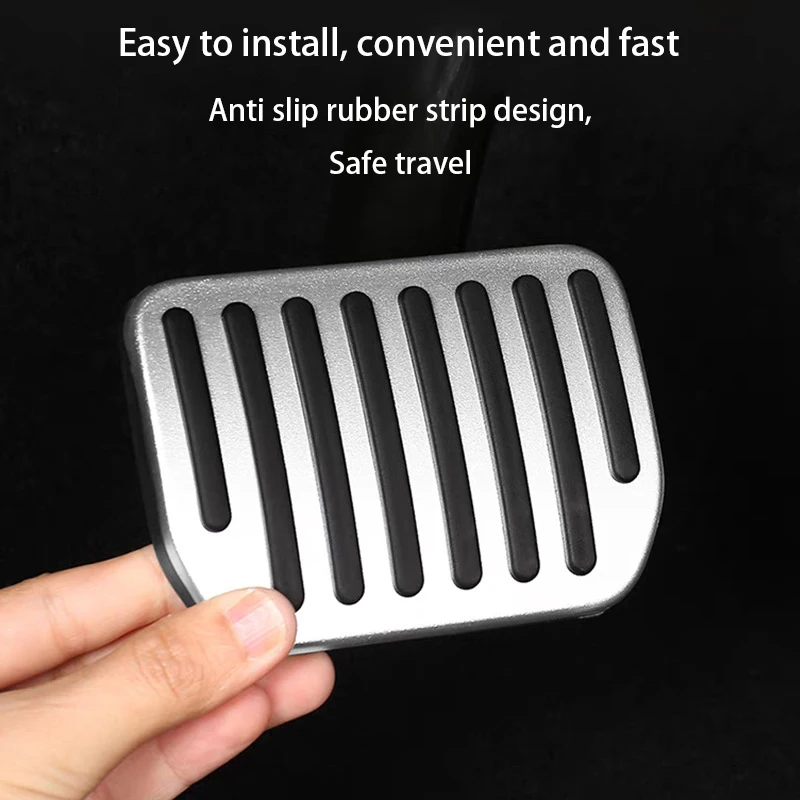 Voor Tesla Model Y Juniper 2025 Upgrade Voetpedaal Pads antislip Gaspedaal Remsteun Prestaties Aluminium Matten Accessoires