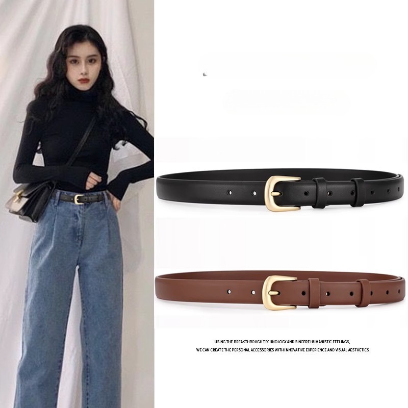 Cinturón suave para estudiantes, versión coreana, cinturón vaquero versátil, falda decorativa, nuevo cinturón de Boutique, longitud ajustable