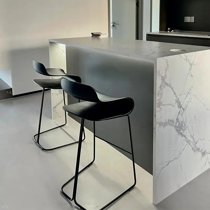 Retro Design เก้าอี้บาร์แผนกต้อนรับสบายปาร์ตี้ผ่อนคลายเก้าอี้สูงโมเดิร์น Minimalist ผู้ใหญ่ Taburetes De Bar เฟอร์นิเจอร์