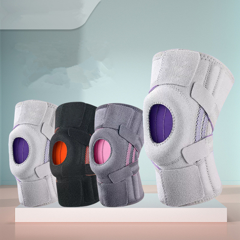 滑り止めシリコンニーパッド,衝撃吸収パッド,膝蓋骨プロテクター,保護ツール,安定性,1個