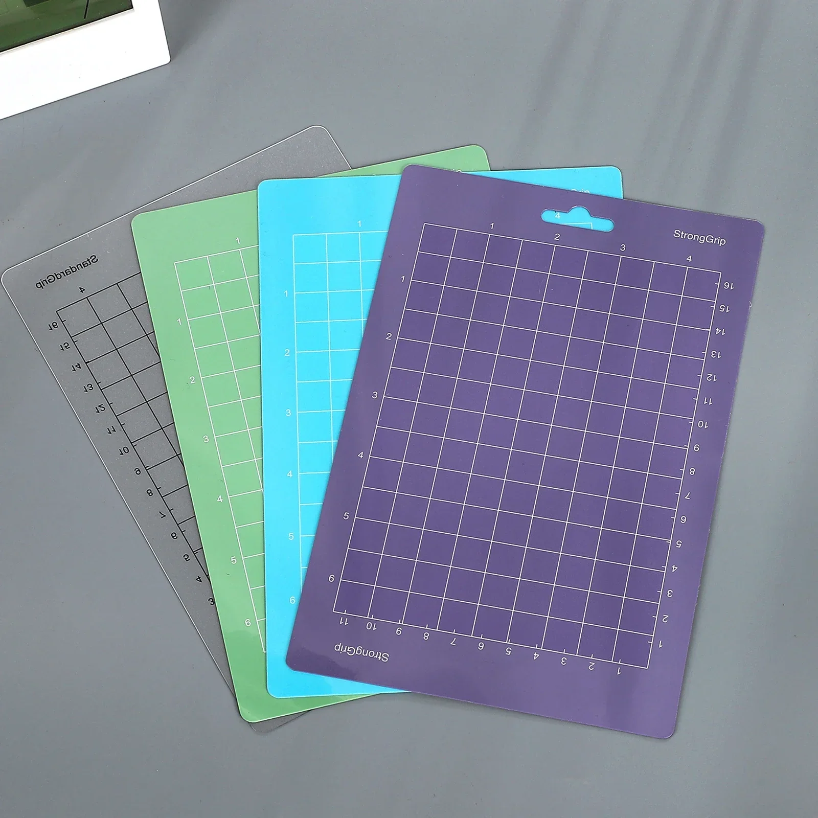 1 Pc or 4Pcs/set Multifunctional PVC Sticker Ease Peel Assist Tool Mat Creative DIY Journal Material Student Supplies Stationery