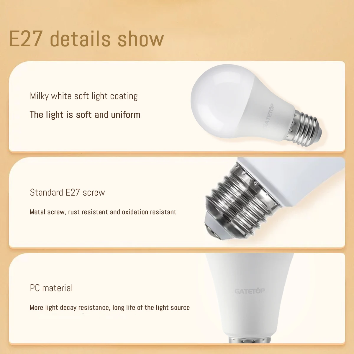10 ピース/ロット LED 電球 E27 AC 110 V 220 V 3 ワット 8 ワット 9 ワット 12 ワット 15 ワット 18 ワット 20 ワット 24 ワット LED A60 G45 ランプ節約コールドウォームホワイト電球家庭用ライト