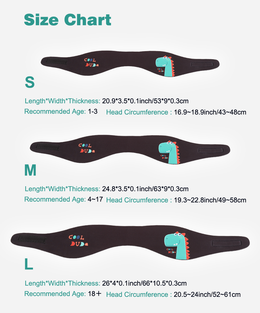 MoKo повязка на голову для плавания для детей, взрослых, детей, неопреновая милая повязка для плавания, водонепроницаемая повязка для волос с ушами для мужчин и женщин