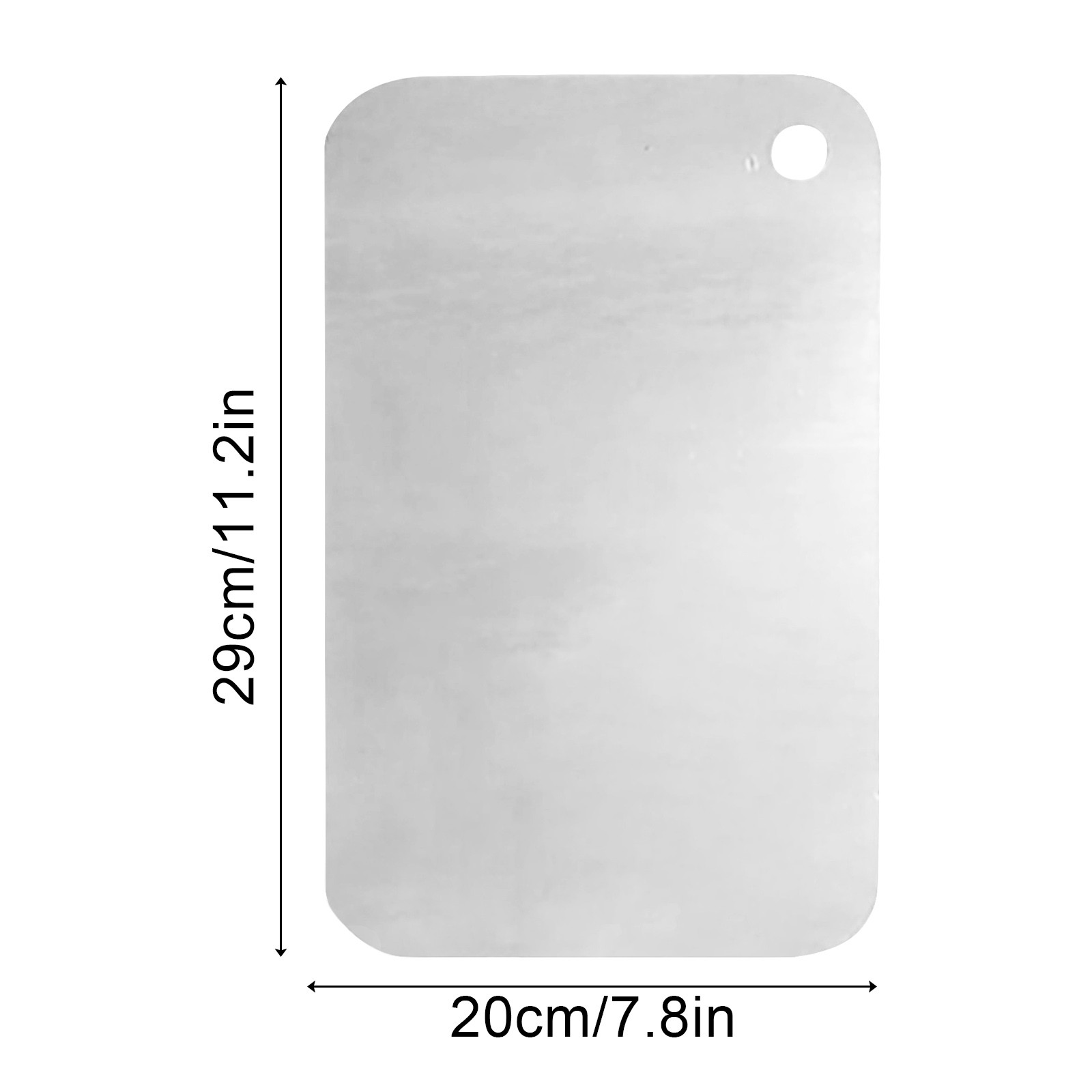 Germany Stainless Steel Chopping Board Anti-bacteria Double-sided Cutting Board Thickened Rolling Household Chopping Board