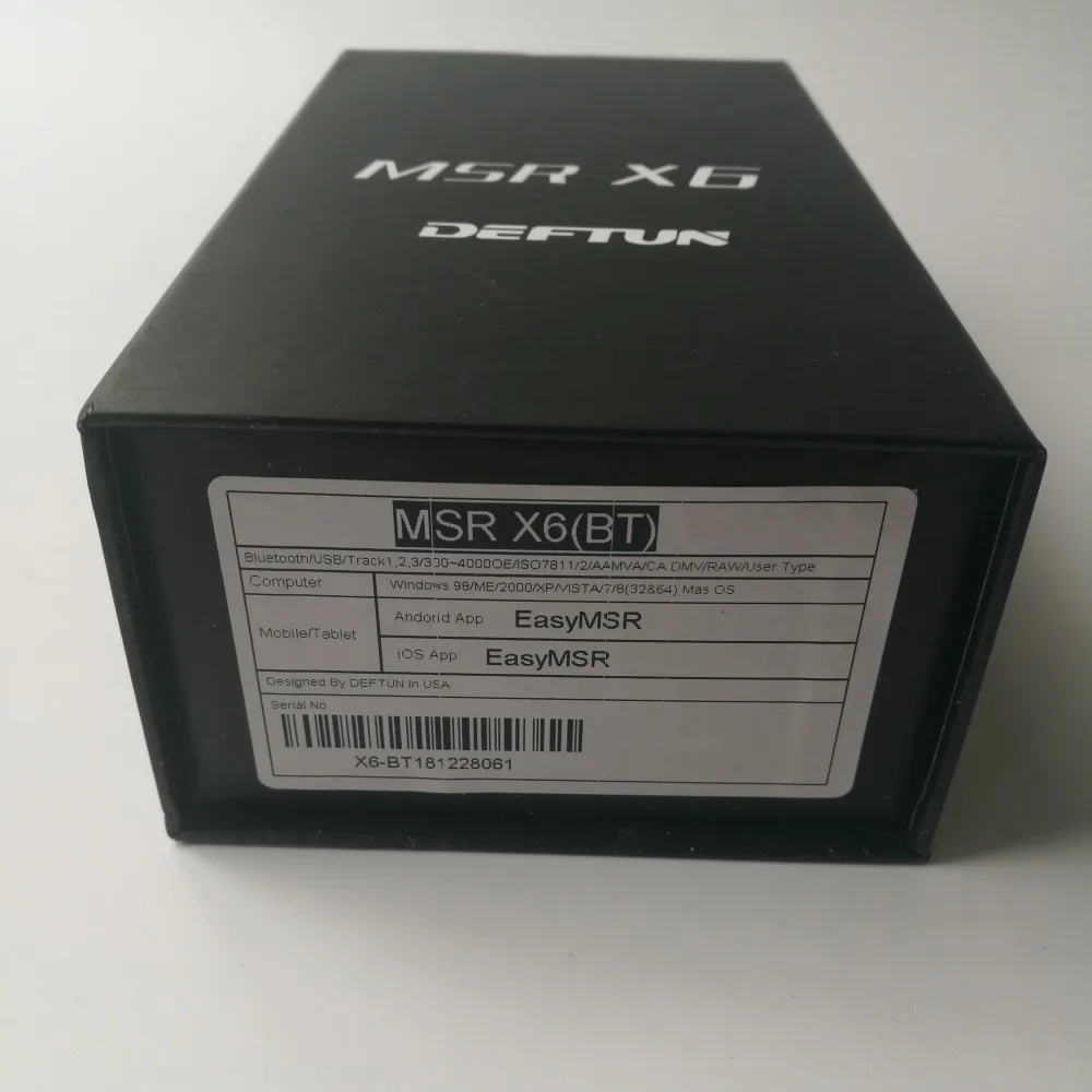 msrx6 msrx6bt MSRX6BT compatible con Bluetooth msr605x accesorios de control de acceso msrx6 msr x6bt 605x