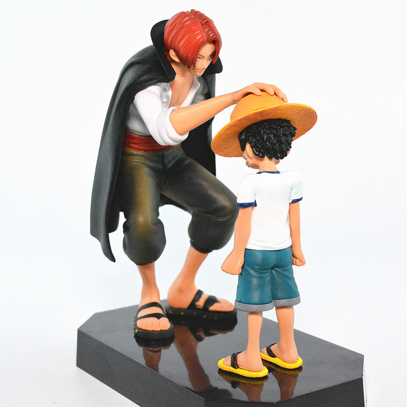 18 cm One Piece Anime Figur Four Emperors Shanks Strohhut Ruffy Actionfigur One Piece Sabo Ace Sanji Roronoa Zoro Figur