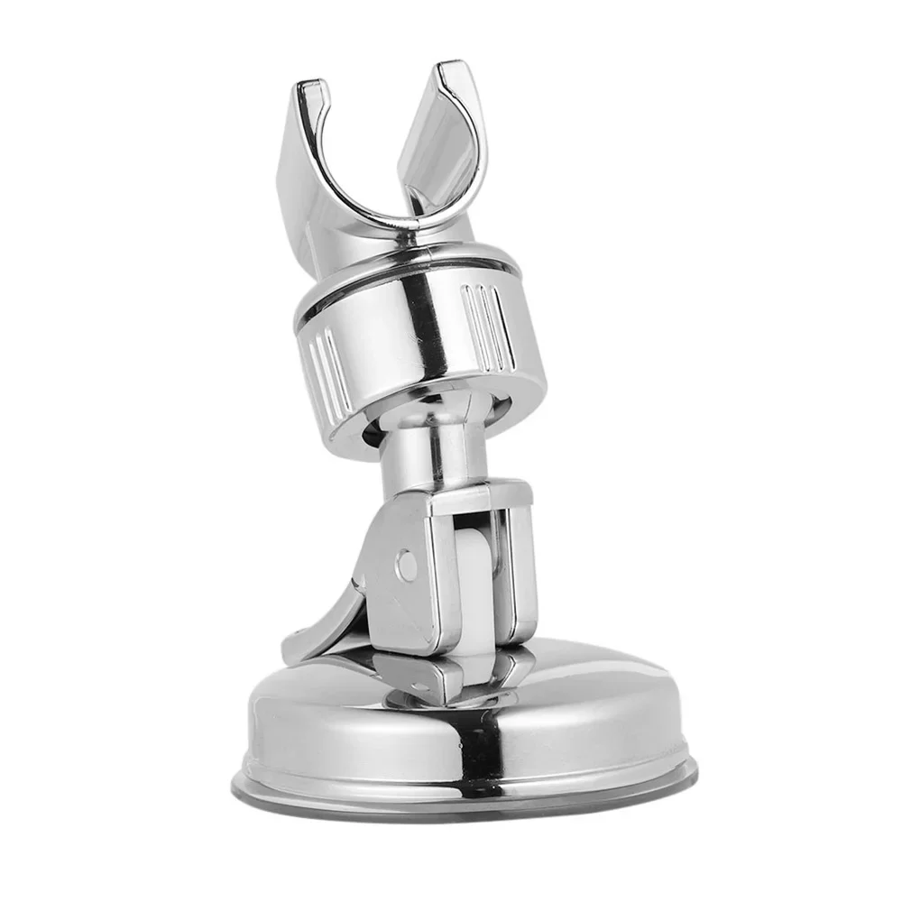 Soporte Universal para cabezal de ducha, soporte ajustable de 360 grados con ventosa, montaje en pared, sin soporte de perforación, accesorios de baño