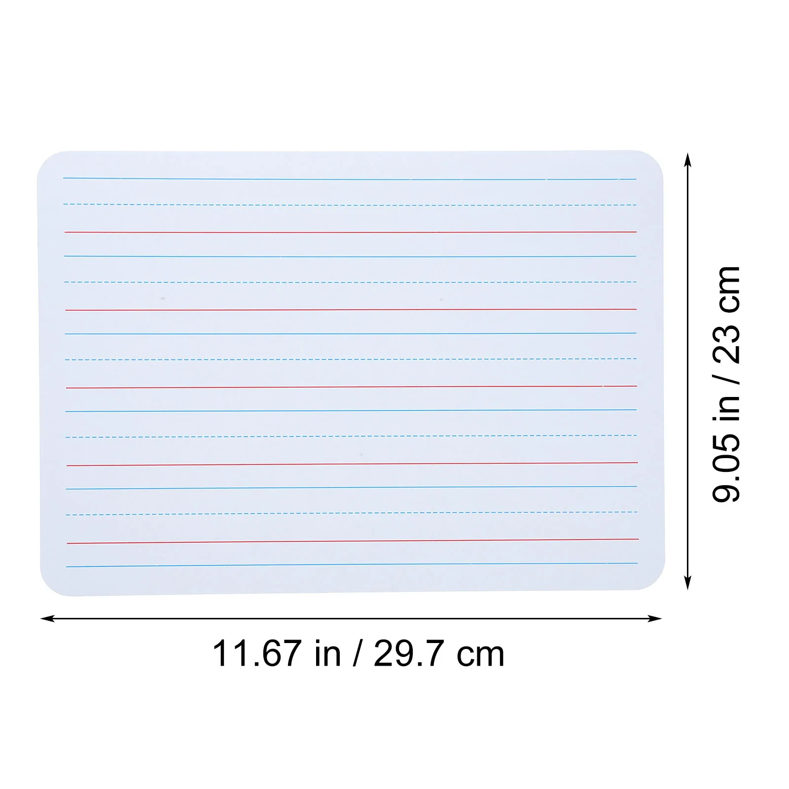 Erasable Whiteboard Four-Line Three-Grid Letter Board English Writing Board Teaching Blackboard Erasable Writing Board