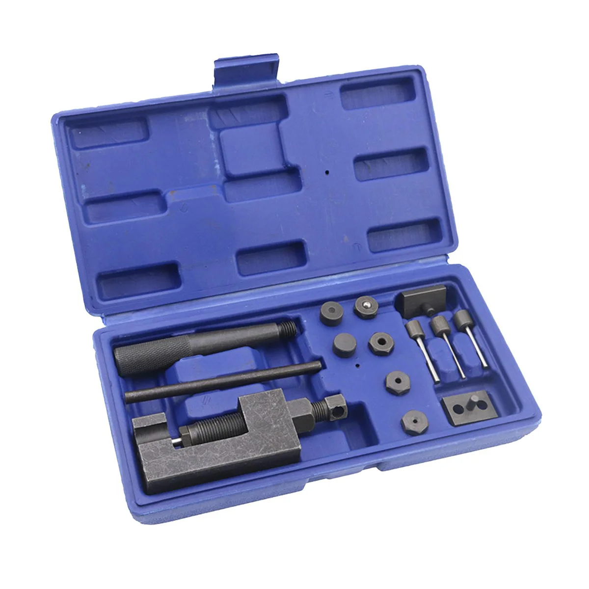 Motorcycle Chain Breaker Riveting Tool 6 pins Chain Cutter Riveter Bike Chain Pin Press Handle For 415/420/428/520/525/530/630