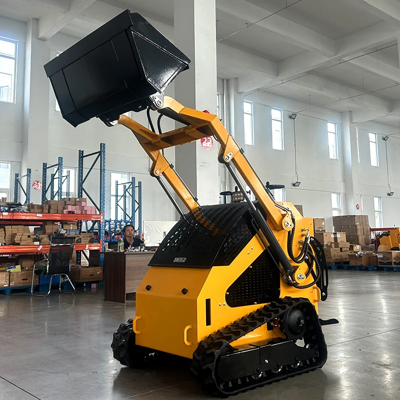 Mini minicargador sobre orugas personalizado CE/EPA 360 480 CE/EPA/Euro5, transportador de carga pequeño de alta calidad