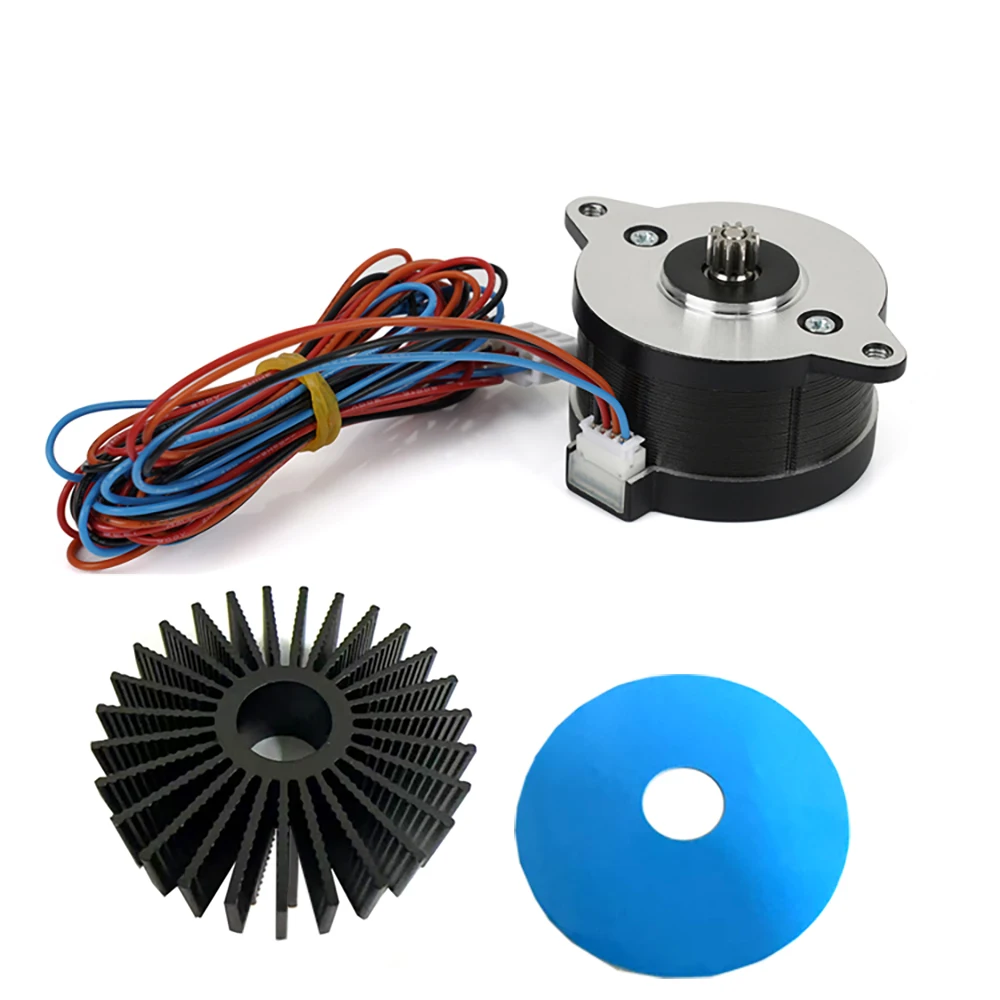 For Voron 2.4 NEMA14 36mm Motor Round Pancake 6BYG1204-A-6QHT for Orbiter Sherpa 3D Printer Voron Mini Extruder