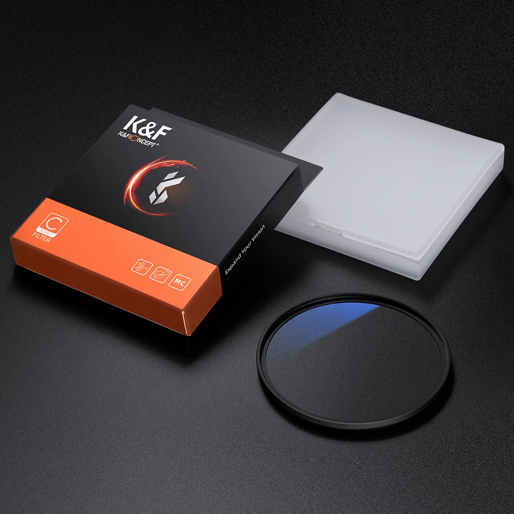 K&F Concept MCUV UV Filter C Series 49-82mm Ultra Slim Optics Multi Coated Ultraviolet Protection Camera UV Lens Filter