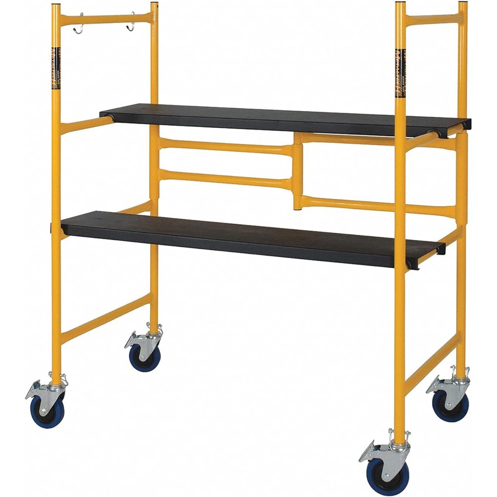 Mini Folding Steel Scaffold - 500-Lb. Capacity, Model Number I-IMCN