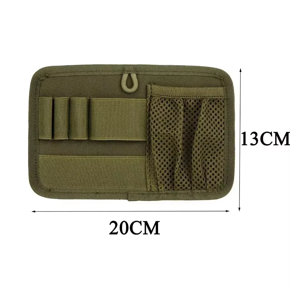 Modular Hook Loop Panel EDC Organizer - Inner Separation Pouch for Hunting Accessories, Utility Tools & Equipment