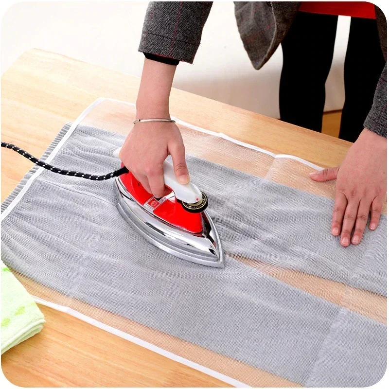 Almohadilla de protección para planchado a alta temperatura, paño de malla para el hogar, tabla de planchar, aislamiento protector contra almohadillas de presión, 3 tamaños