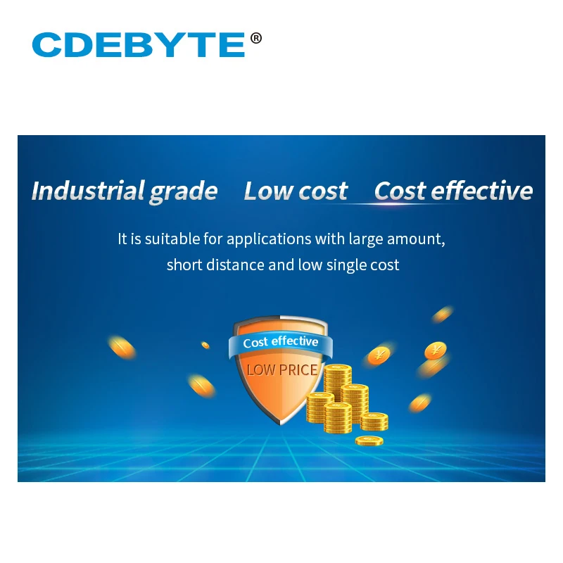 433 MHz 20 dBm UART-Funkmodul ISM DIP SMA-Antenne E49-400T20D CDEBYTE GFSK 1,0 km kostengünstiger drahtloser Datensender