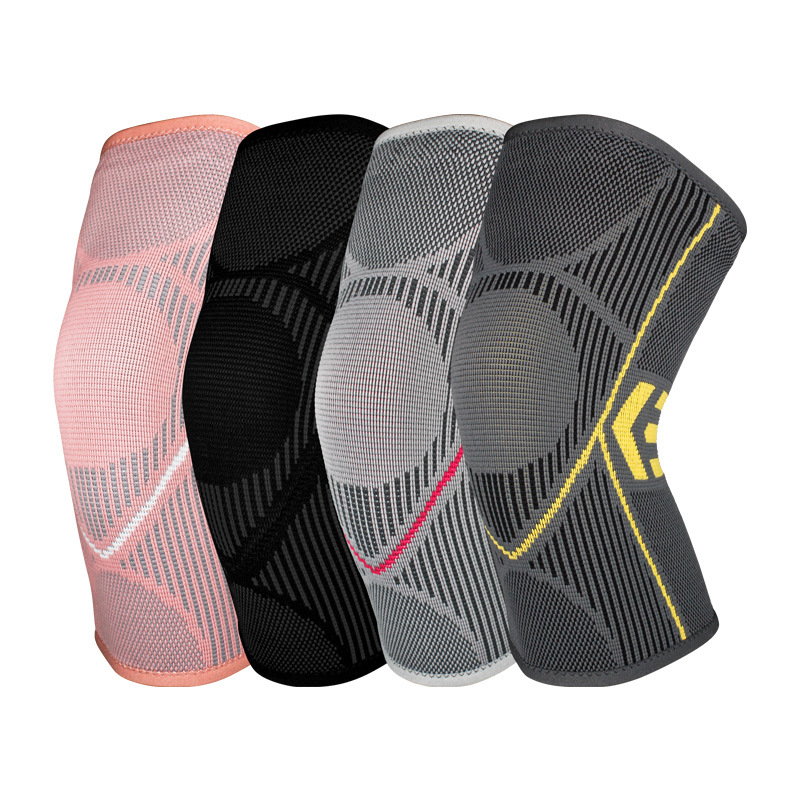 滑り止めニーブレースサポート,関節補正スポーツコンプレッションスリーブ,レッグプロテクター,ウォームアウトドアパッド,1ペア