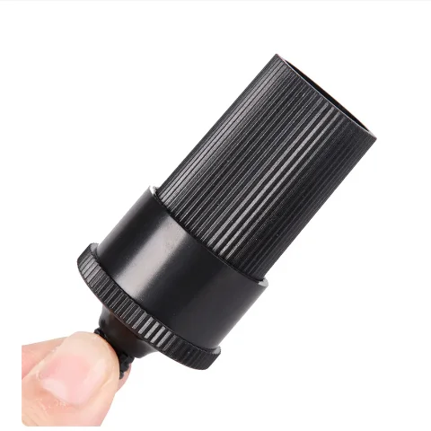 Encendedor de cigarros para coche y camión, enchufe hembra de alta potencia para bomba inflable, adaptador de enchufe en línea para aspiradora, 12V-24V