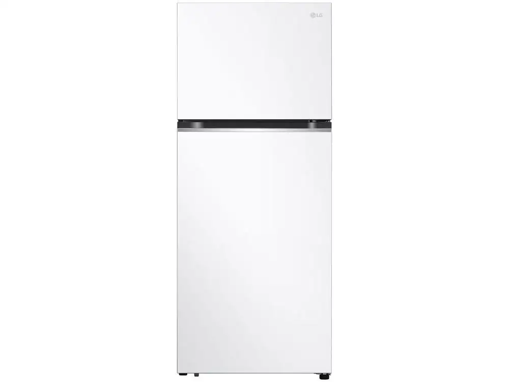 Geladeira/Refrigerador LG Frost Free Inox Duplex Branca 375L GN-B372PQW - 110V